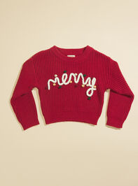Merry Stitch Sweater Detail 2 - TULLABEE
