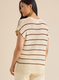 Julia Striped Sweater Detail 4 - TULLABEE