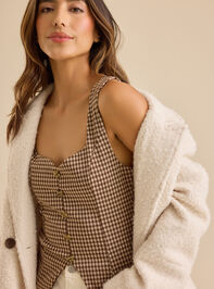 Shawn Plaid Fitted Vest - TULLABEE