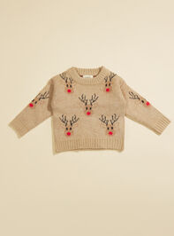 Reindeer Baby Knit Sweater - TULLABEE