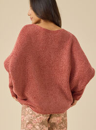 Amryn Chenille Dolman Sweater Detail 3 - TULLABEE