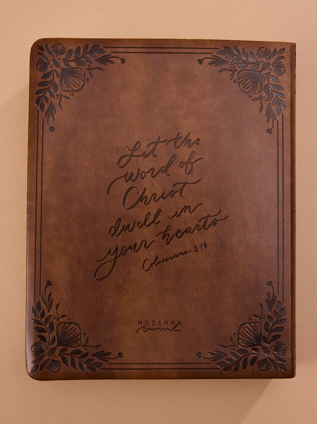Hosanna Revival Notetaking Bible- Edinburgh Theme Detail 4 - TULLABEE