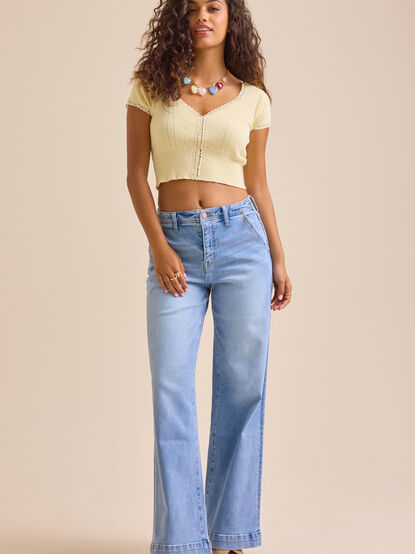 Aubrey High Rise Jeans - TULLABEE