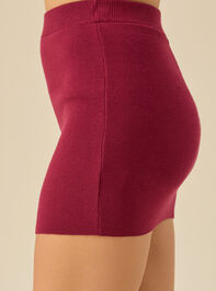 Phoebe Sweater Mini Skirt Detail 4 - TULLABEE