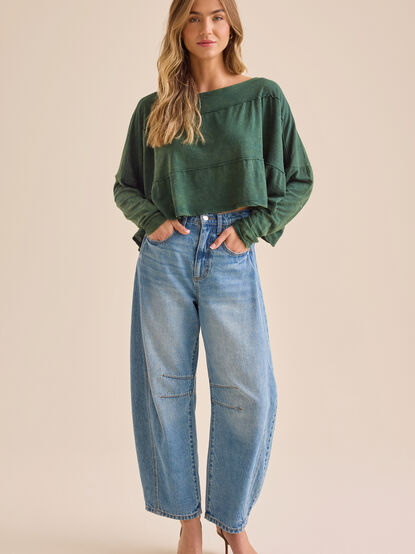 Joy Tiered Crop Top - TULLABEE