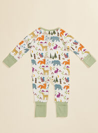 Forest Friends Romper Detail 2 - TULLABEE