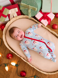 Santa Snuggles Footie by Mudpie - TULLABEE