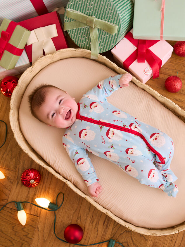 Santa Snuggles Footie by Mudpie - TULLABEE