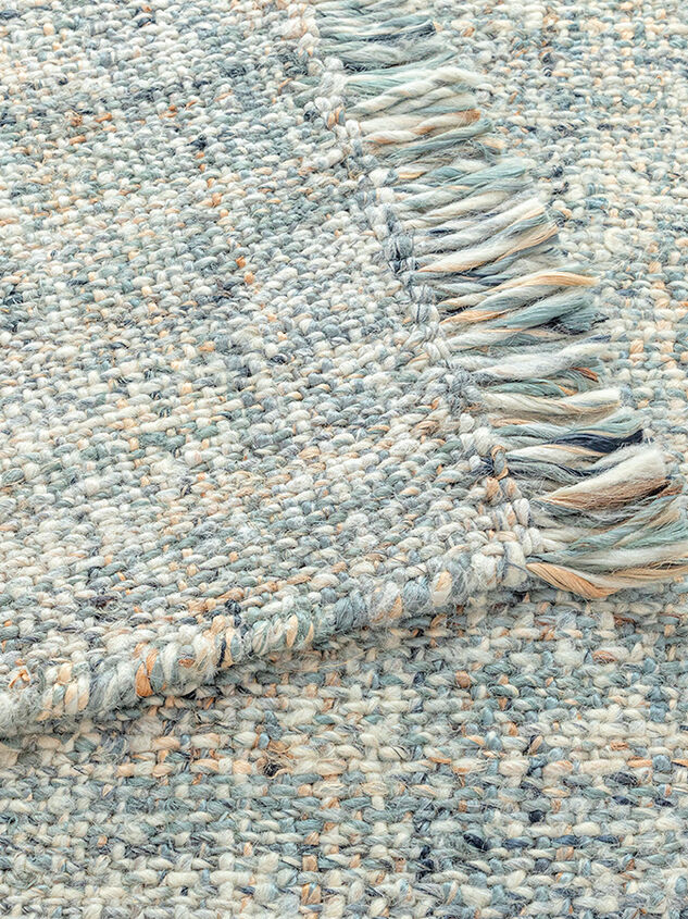 Birch Handwoven Rug Detail 5 - TULLABEE