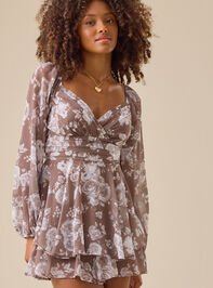 Vivienne Long Sleeve Double Layered Romper - TULLABEE