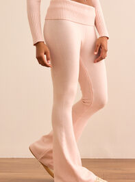 Serene Sprint Foldover Flare Pant Detail 4 - TULLABEE