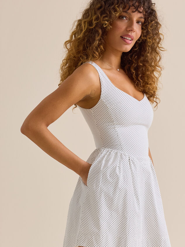 Iris Mini Dress Detail 5 - TULLABEE