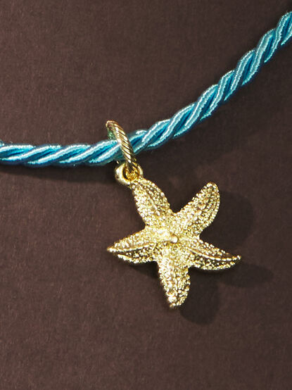 Teal Tides Starfish Necklace - TULLABEE