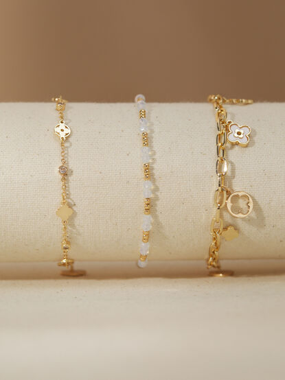 Golden Glow Clover Set - TULLABEE