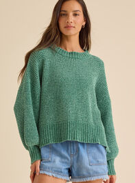 Dora Waffle-Knit Sweater - TULLABEE