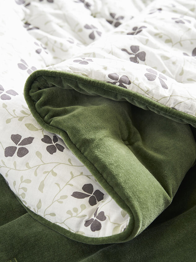 Majoram Cotton Quilt Detail 3 - TULLABEE