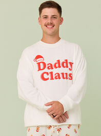 Daddy Claus Sweatshirt Detail 3 - TULLABEE