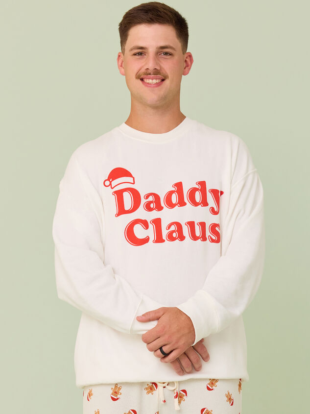 Daddy Claus Sweatshirt Detail 3 - TULLABEE