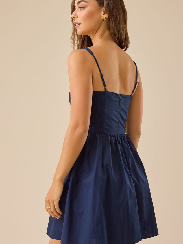 Angela Mini Dress Detail 5 - TULLABEE