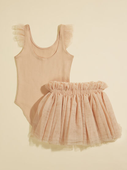 Lottie Baby Leotard + Tutu Set by Noralee - TULLABEE