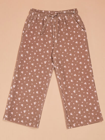 Alessia Floral Sweatpants - TULLABEE