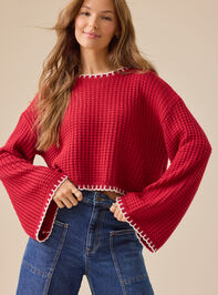 Ellis Bow Back Sweater - TULLABEE