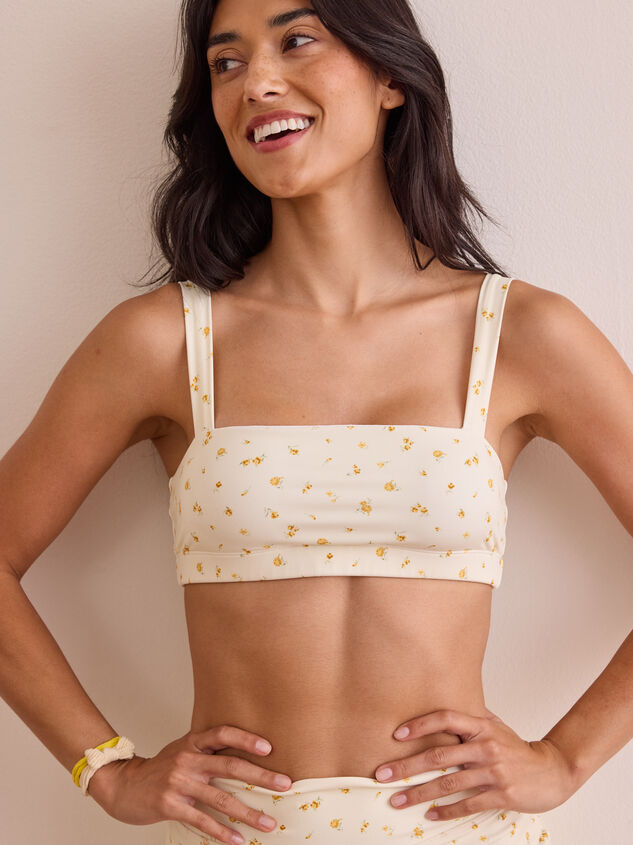 Raise The Bar Floral Sports Bra - TULLABEE