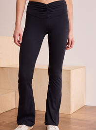 Victory Lap Ruched Leggings Detail 3 - TULLABEE