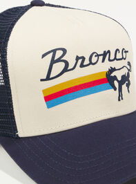 Bronco Trucker Hat Detail 2 - TULLABEE