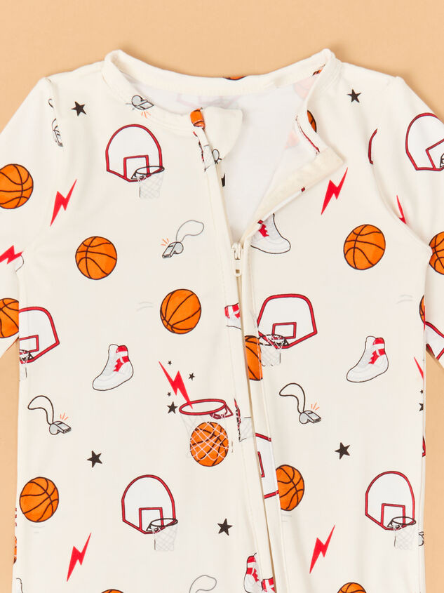 Basketball Star Footie Detail 3 - TULLABEE