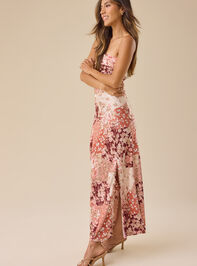 Amelia Floral Maxi Dress Detail 3 - TULLABEE