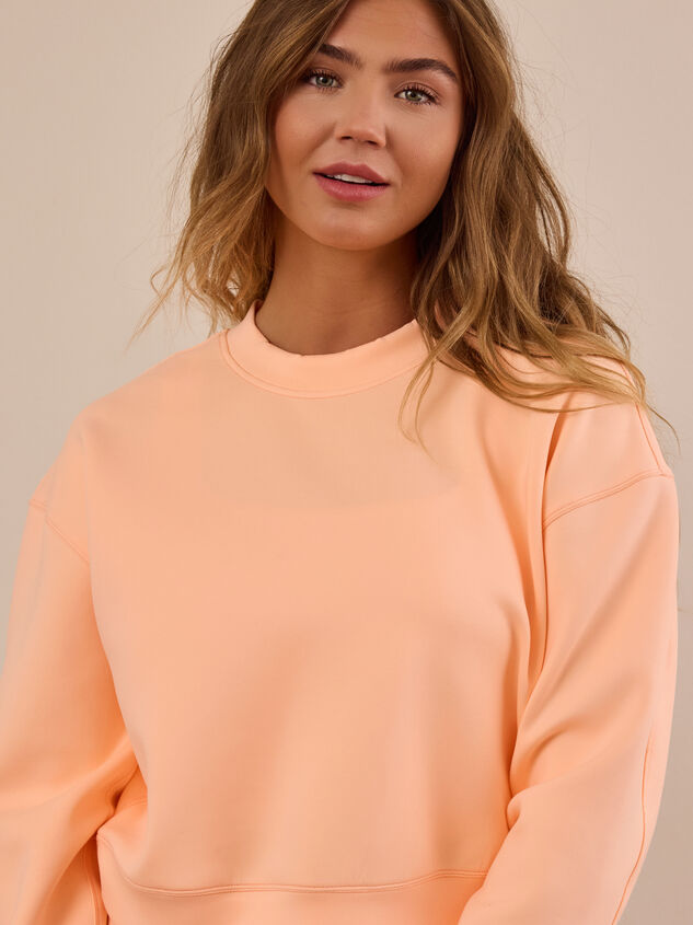 Supersoft Neon Crew Pullover Detail 2 - TULLABEE