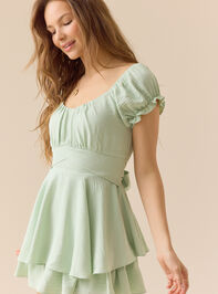 Hannah Crossover Romper Detail 3 - TULLABEE