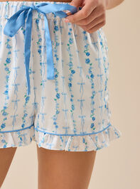Kelyse Satin Ruffle Bottoms Detail 3 - TULLABEE