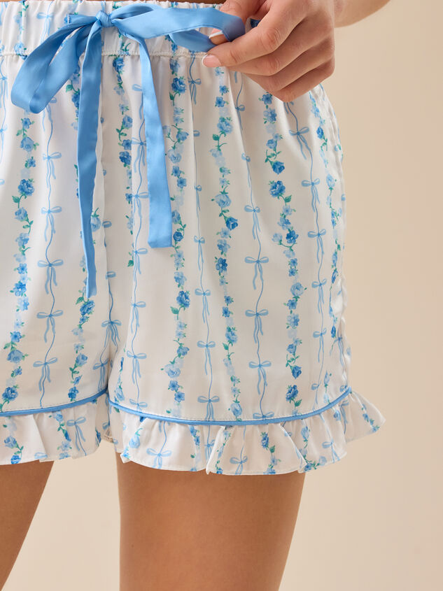 Kelyse Satin Ruffle Bottoms Detail 3 - TULLABEE
