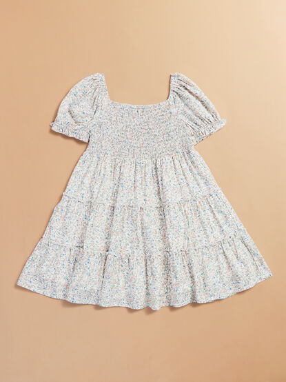 Adaline Floral Mini Dress - TULLABEE
