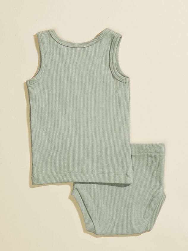 Clear Skies Tank Set By Quincy Mae Detail 2 - TULLABEE