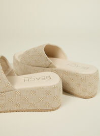 Pismo Platform Sandal Detail 3 - TULLABEE