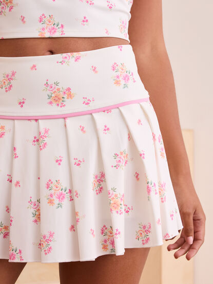 Full Swing Floral Skort - TULLABEE