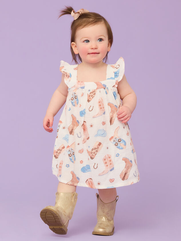 Country Girl Boots Dress - TULLABEE