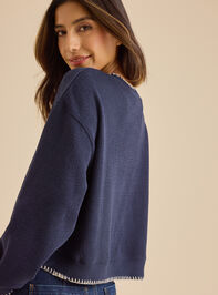 Jennine Whipstitch Top Detail 5 - TULLABEE