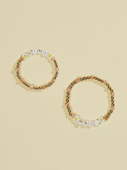 Mama & Mini Flower Bracelet Set - TULLABEE