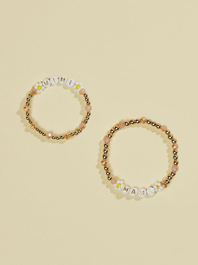 Mama & Mini Flower Bracelet Set - TULLABEE