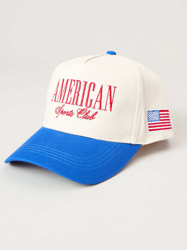 American Sports Club Trucker Hat Detail 3 - TULLABEE