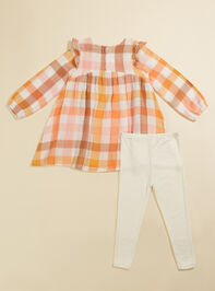 Briar Plaid Dress and Legging Set Detail 3 - TULLABEE