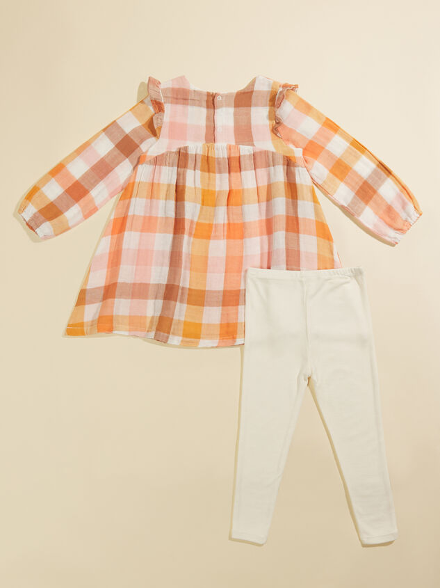 Briar Plaid Dress and Legging Set Detail 3 - TULLABEE