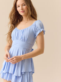 Haisley Double Layered Romper Detail 3 - TULLABEE