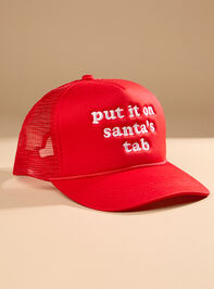 Put it on Santa's Tab Trucker Hat - TULLABEE