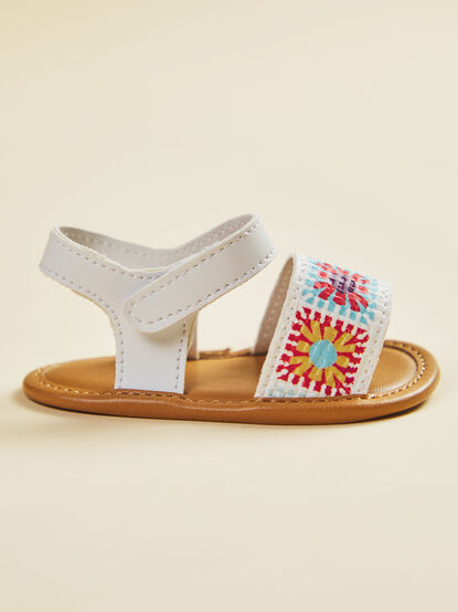Deliah Flower Sandal - TULLABEE