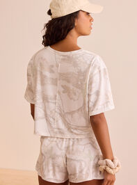Out of the Woods Cropped Tee Detail 4 - TULLABEE